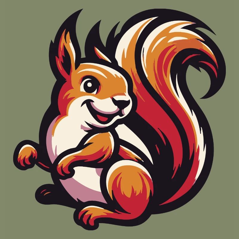 Rotes Eichhörnchen Grace