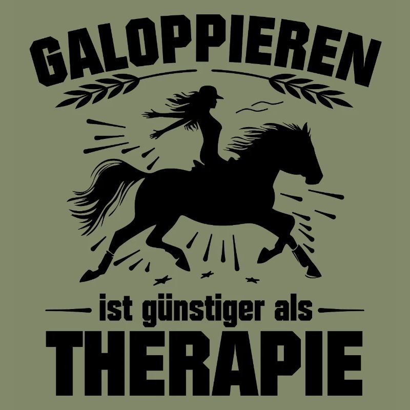 Galloping is cheaper than therapy