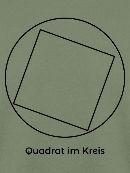 Quadrat im Kreis