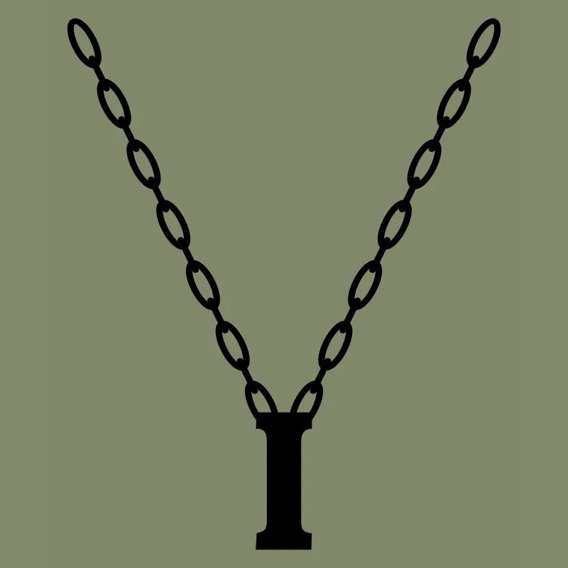 Buchstabenkette Initial I