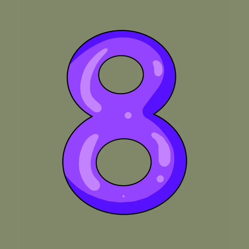 Zahl 8