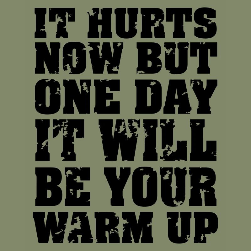 It Hurts Now...
