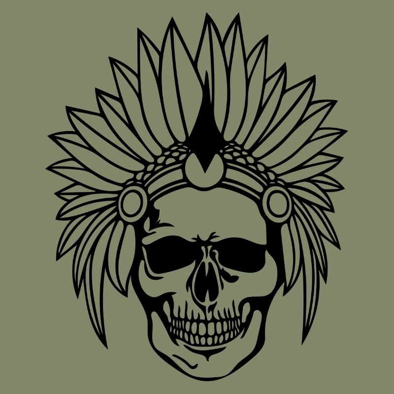 Illustration Schädel