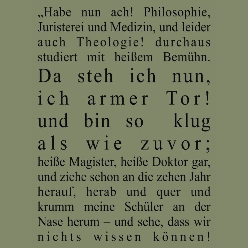 Goethes Faust