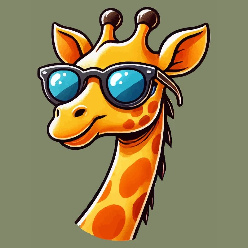 giraffe comic cool