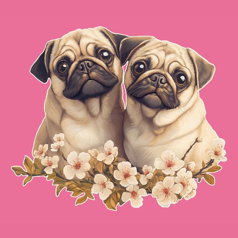 Mopspaar Mops