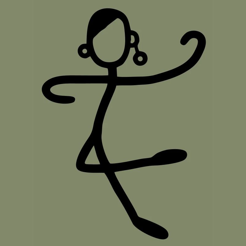 danseur abstrait
