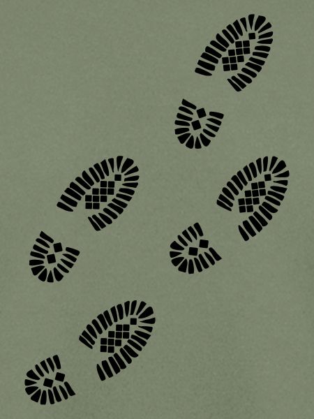 Spuren - Schuhe