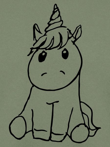 Einhorn knuffig
