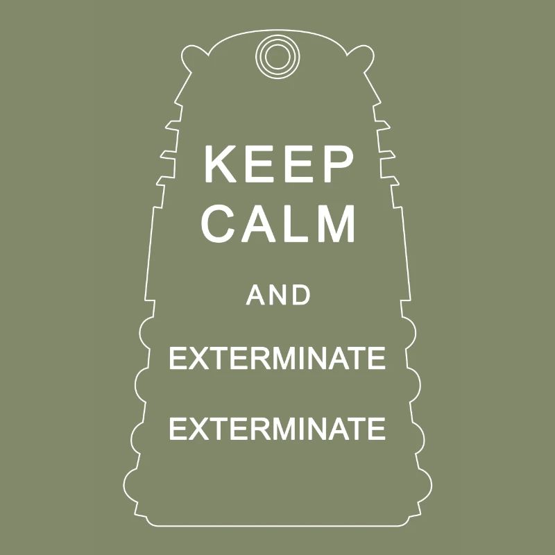 Exterminate blanc