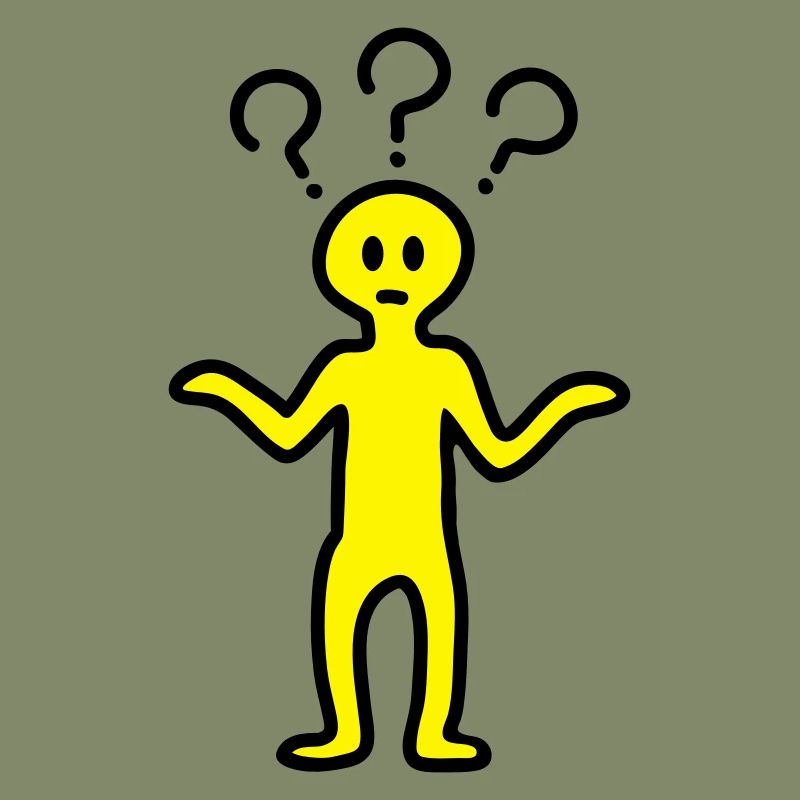 Question mark hommes
