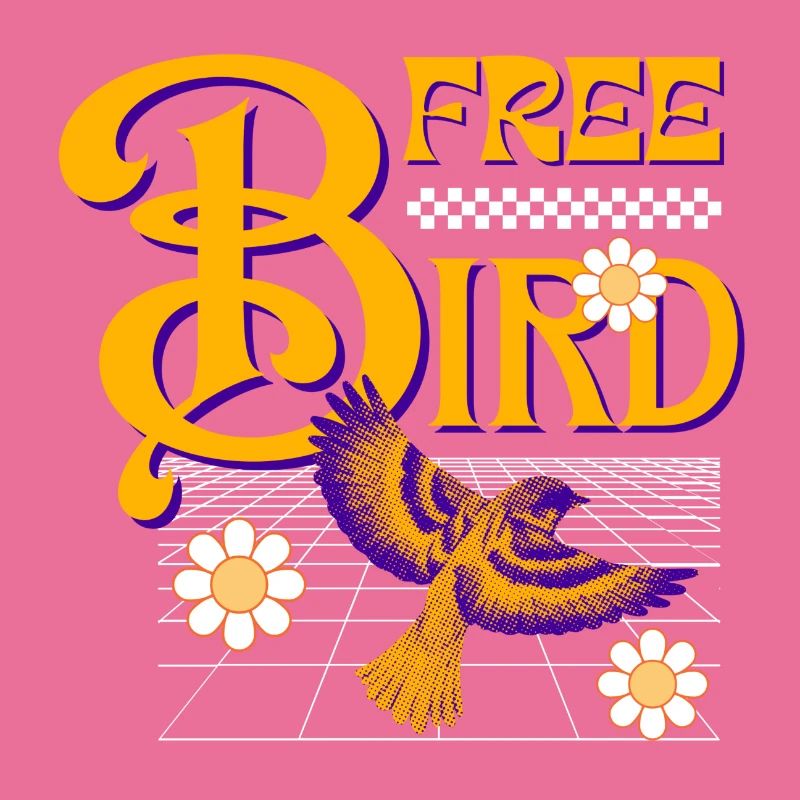 Free Bird – Retro-Design