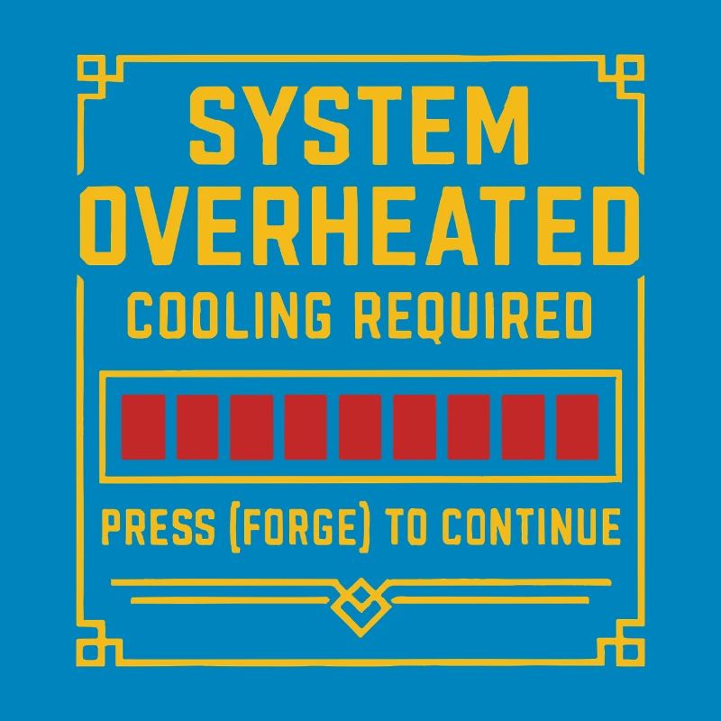 Systemübhitzung – Forge T-Stück