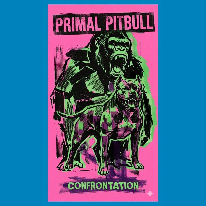 Primal Pitbull Konfrontation