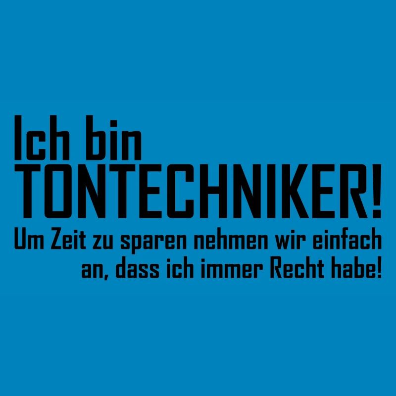 ich bin tontechniker