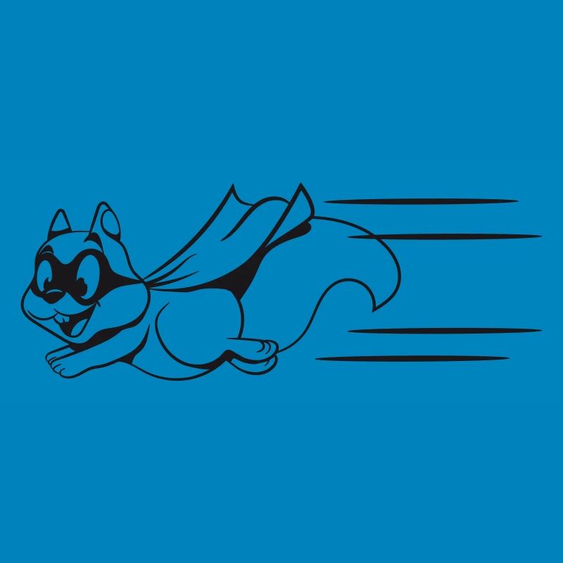 Eichhörnchen super held