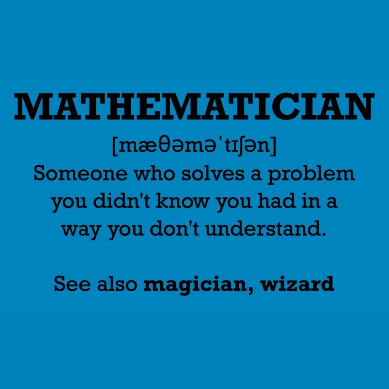 Mathematician - wizard