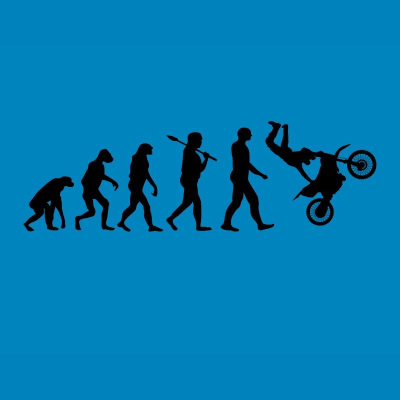 Motocross Dirtbike Evolution Geschenk