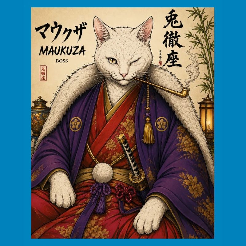 Maukuza Samurai Katze
