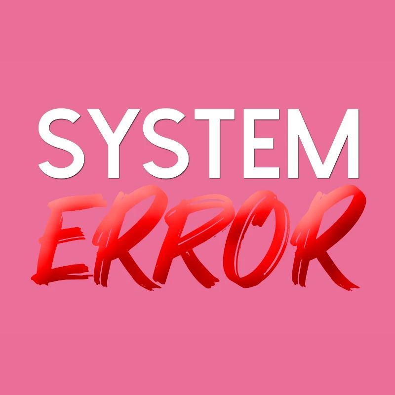 Systemfehler Neon Brush