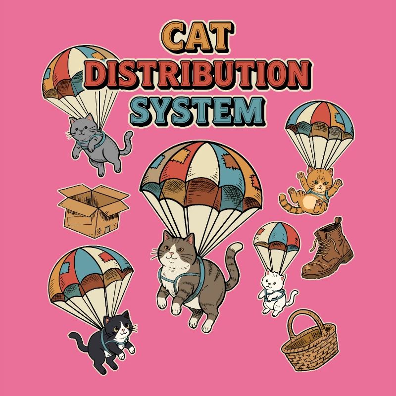 Système de distribution des chats