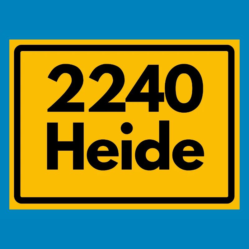 OLD POSTCODE POSTCODE RETRO 2240 HEIDE MARSHENLAND