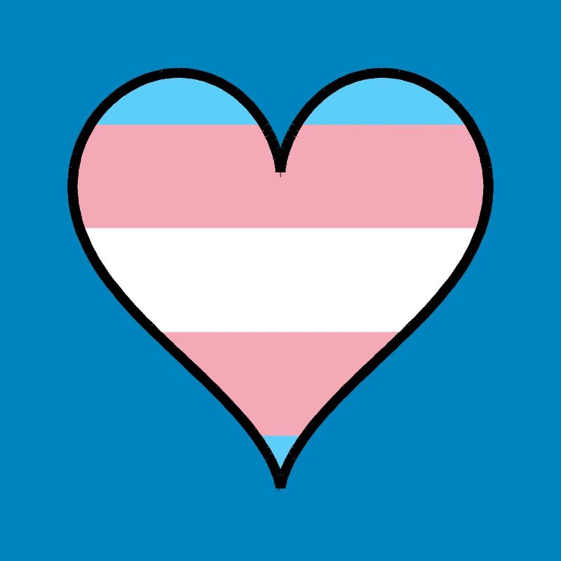 Trans Pride Herz