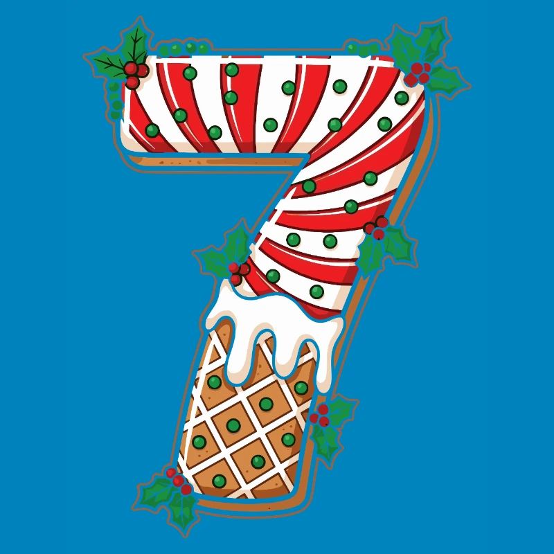 Weihnachts 7 Eisstiel Mistel
