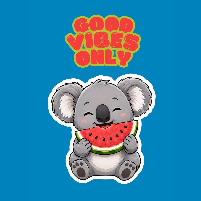 Koala Wassermelone: Gute Vibes