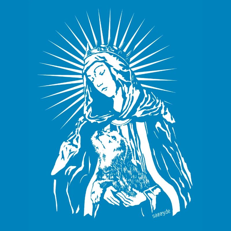 Maria mit Hund