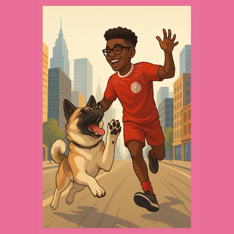 Stadtlauf mit Hundebuddy