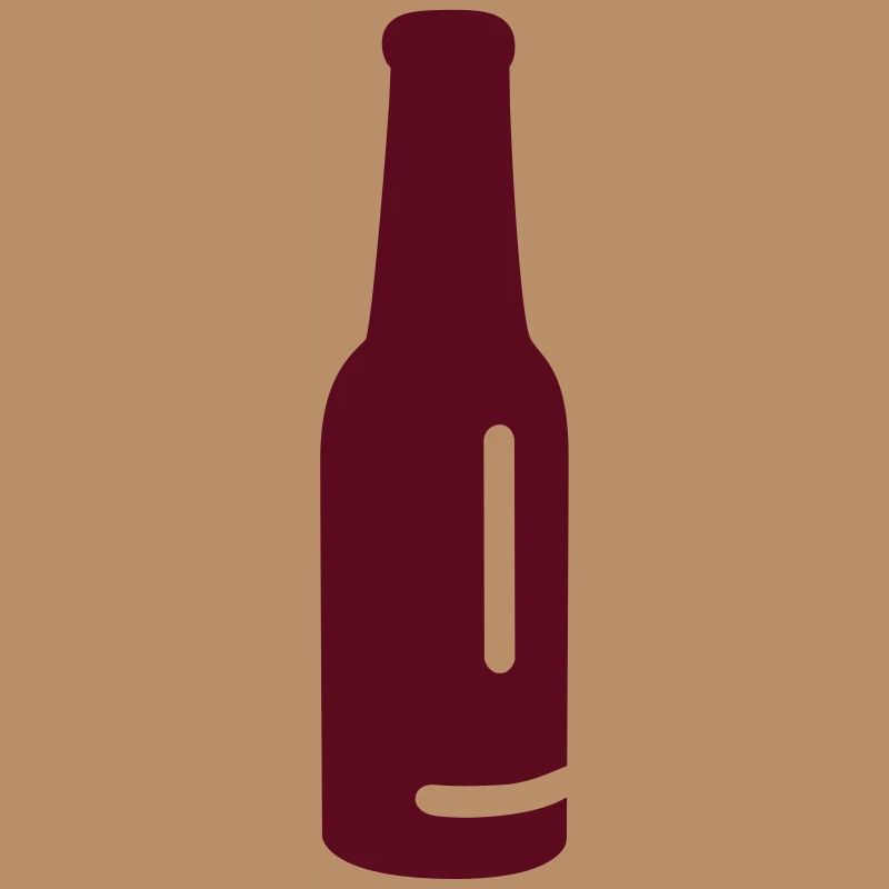 Bierflasche Smile