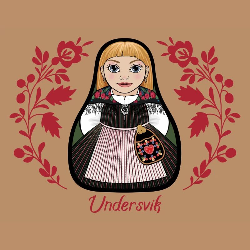 UndervikStinta avec des fleurs