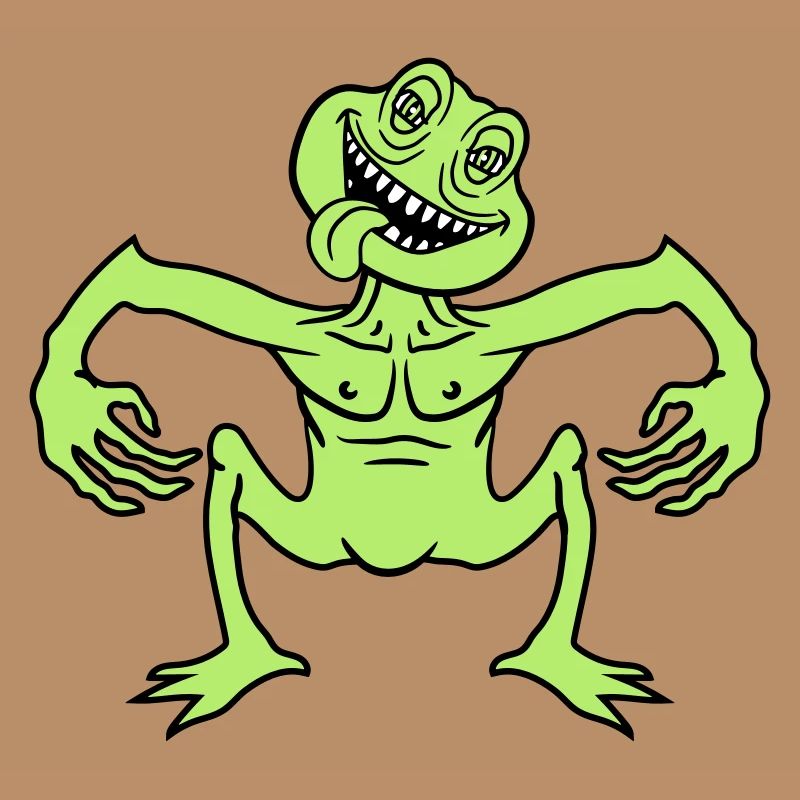 verrueckt daemon gnom klein horror halloween gesic