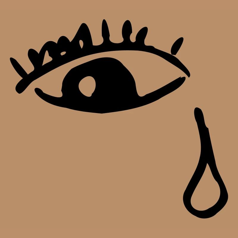 Weinendes Auge