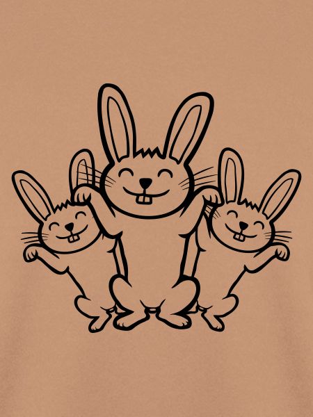 Team glückliche Häschen
