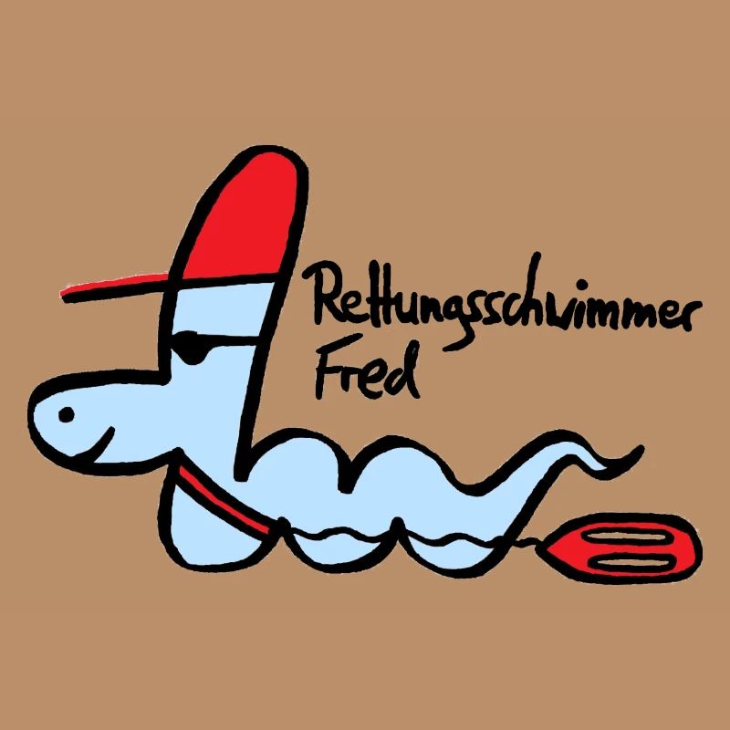 Rettungsschwimmer Fred