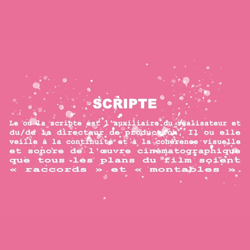Définition de scripte