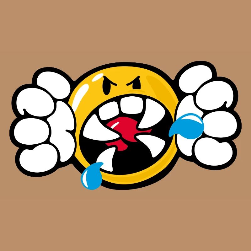 Smiley Anger Vicious