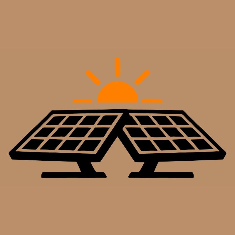 Solar Strom Symbol