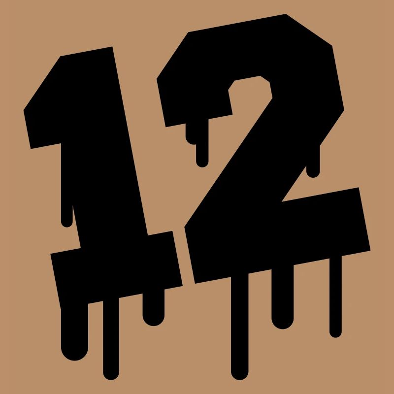 Number 12 Graffiti
