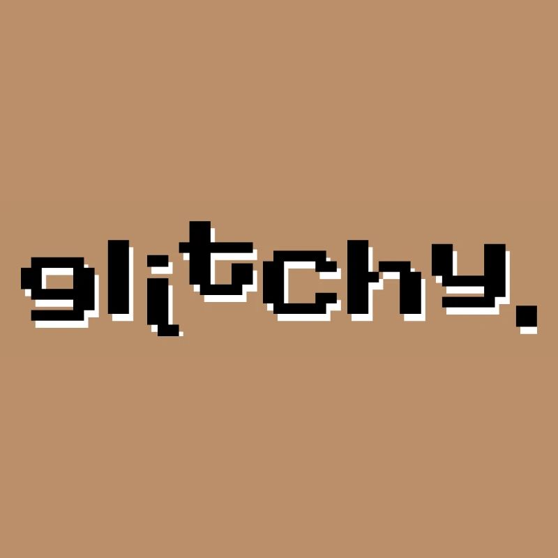 Glitchy Schwarz