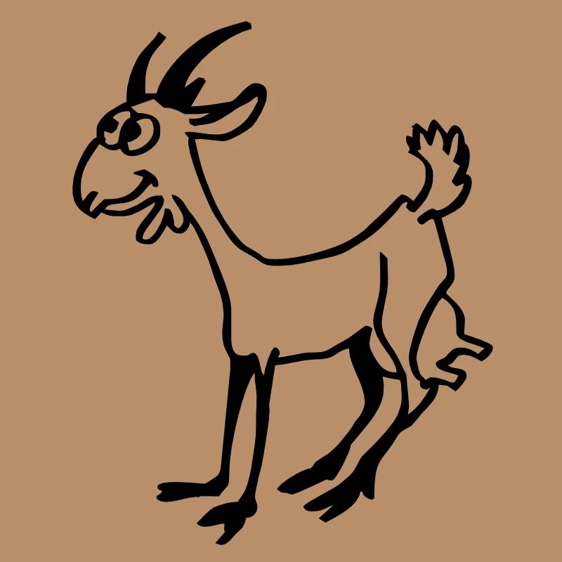 Ziegen Kitz