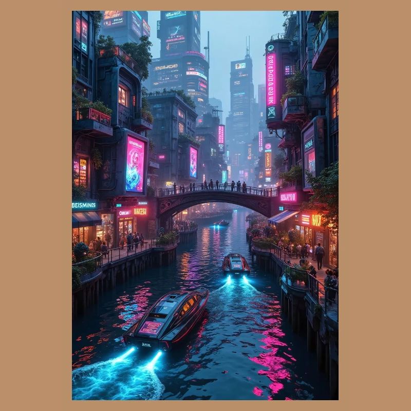 Cyberpunk in Venedig.