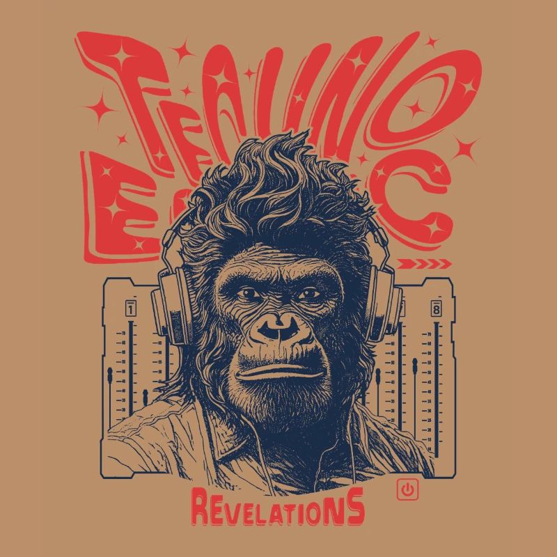 T-Shirt Révélations : Monkey lance une techno à ciel ouvert