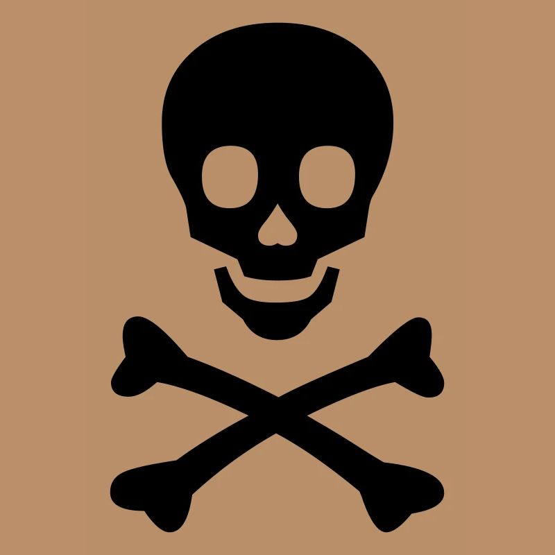 Happy Skull and Bones