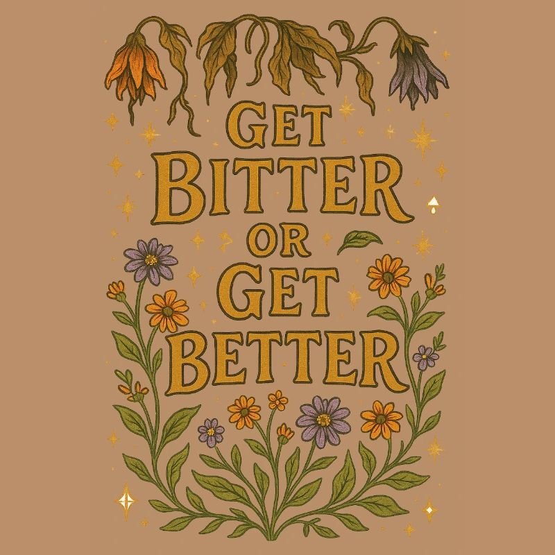 Get Bitter or get Better