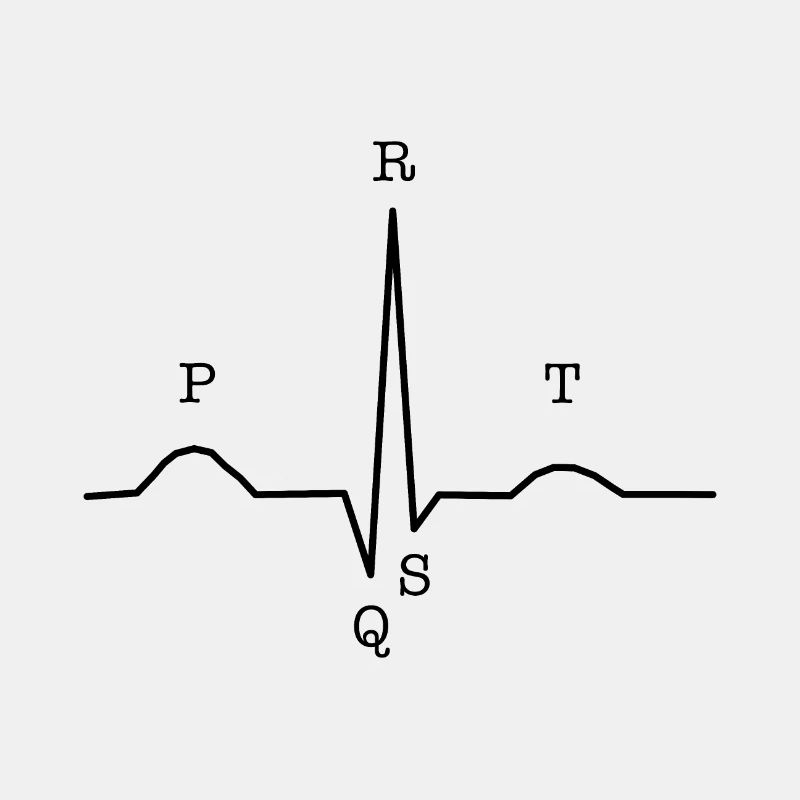 Complexe d'électrocardiogramme pour médecin, infirmière, ambulancier