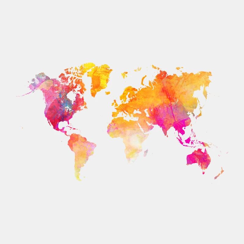 world map