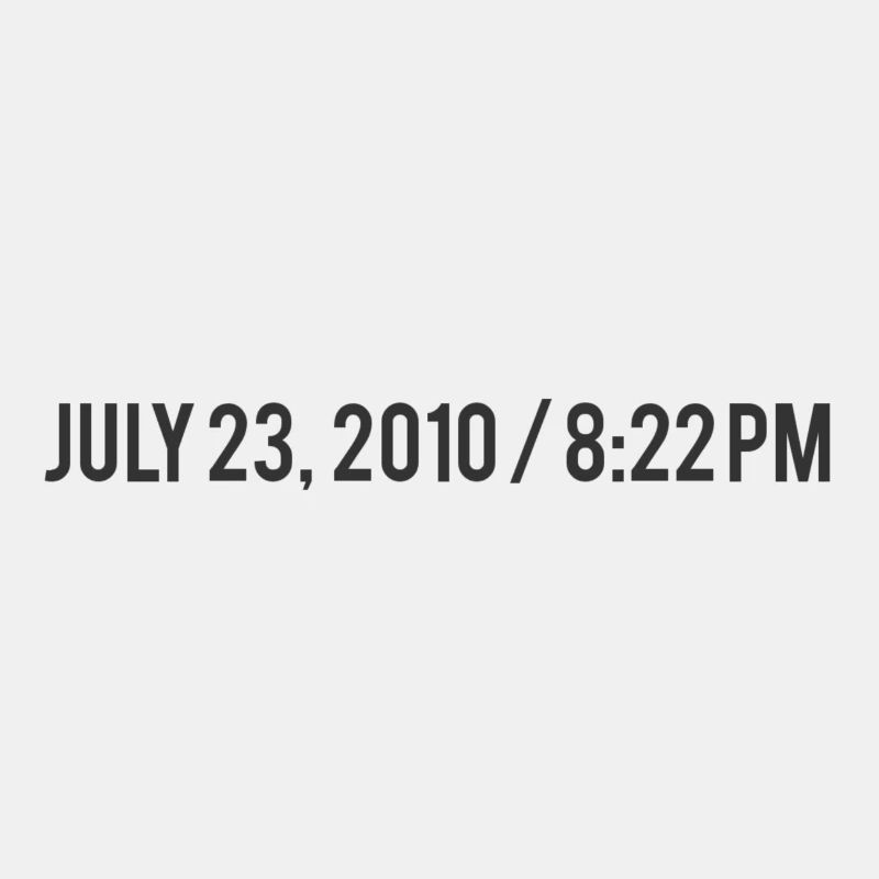 23. Juli 2010/20.22 Uhr
